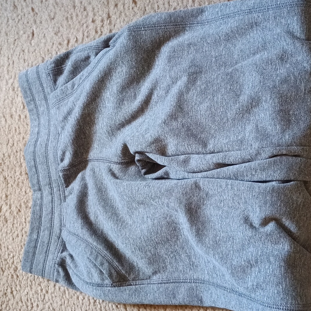 Grey sweatpants